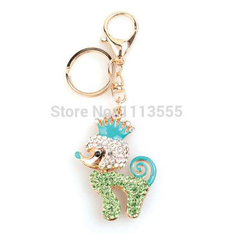 G028 Competitive Price Handbag Purse Metal Charm Crystals And Rhinestone Keychains. 1 Piece/Pack.